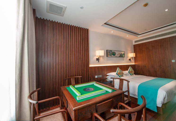Bedroom 2, SSAW Boutique Hotel Qidong Wenfeng World , Nantong