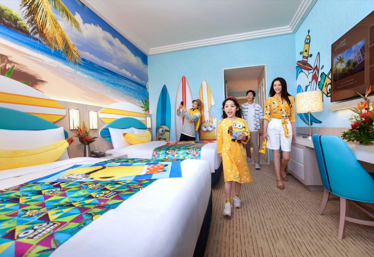 Bedroom 3, The Universal Studios Grand Hotel, Beijing