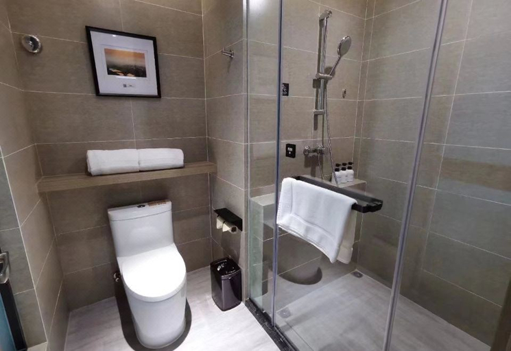 Bathroom 3, Atour Hotel Suining Chuanshan High-speed Railway Station, Suining