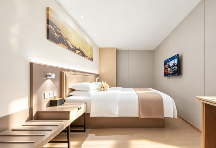 Bedroom, Grace Hotel (Songjiang Shanghai), Shanghai