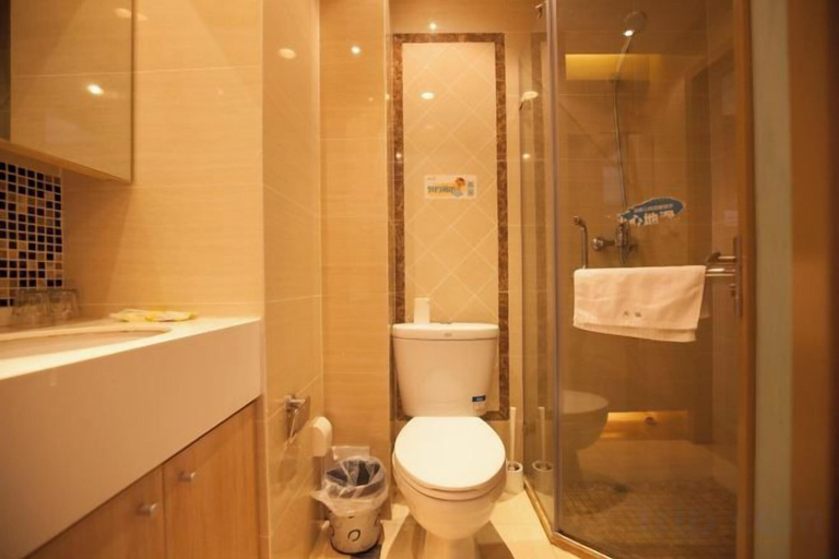 Bathroom 3, Shanyue Seaview Apartment (Dalian Wanda Plaza Branch), Dalian