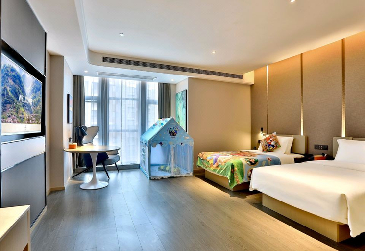 Bedroom 2, Atour Hotel Rudong Central Square, Nantong