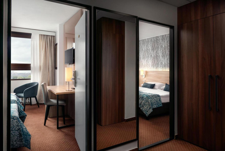 Bedroom 3, Congress & Wellness Hotel Olsanka, Praha 3