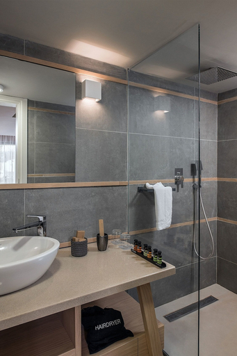 Bathroom 4, Ikones Seafront Luxury Suites - Adults Only, Crete