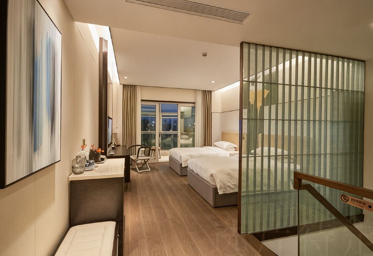 Bedroom 2, Mochi Hotel (Hangzhou Bay Financial Plaza), Ningbo