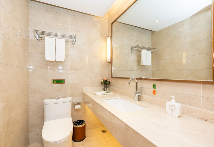 Bathroom 3, Vienna International Hotel Hubei Yichang Yiling Wanda Plaza, Yichang