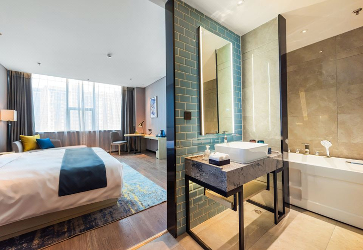 Bedroom 2, Echarm Hotel Jiangyin High-Tech Zone, Wuxi