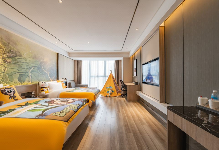 Bedroom 2, Atour Hotel Guiyang Shijicheng Chayuan Metro Station, Guiyang
