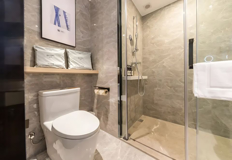 Bathroom 3, Atour Hotel Shenzhen Baoan Xixiang, Shenzhen