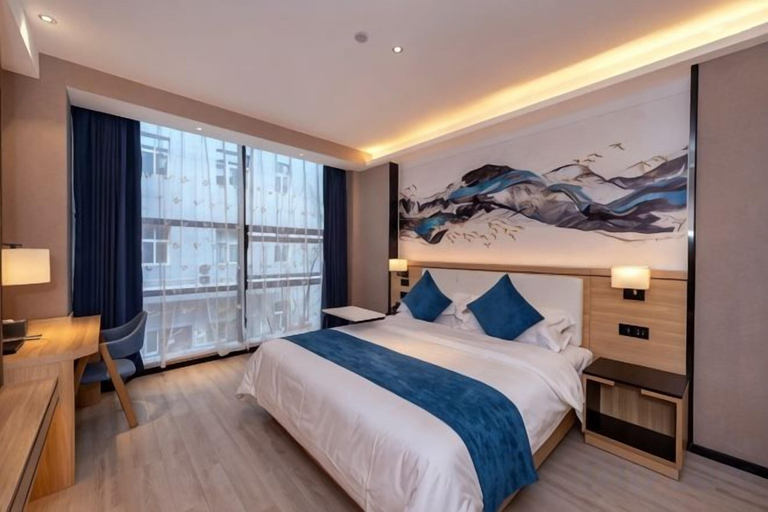 Bedroom 3, Yading Boutique Hotel (Meishan Sansuxuan), Meishan