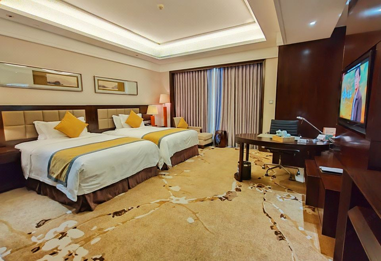 Bedroom 3, Howard Johnson Shipu Plaza Ningbo, Ningbo
