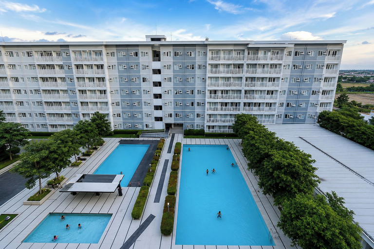 Pool, Trees Residences Condominium By Smdc, Kalookan City