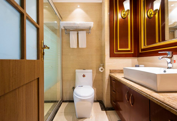 Bathroom 3, Yijia Lijing Hotel, Suining