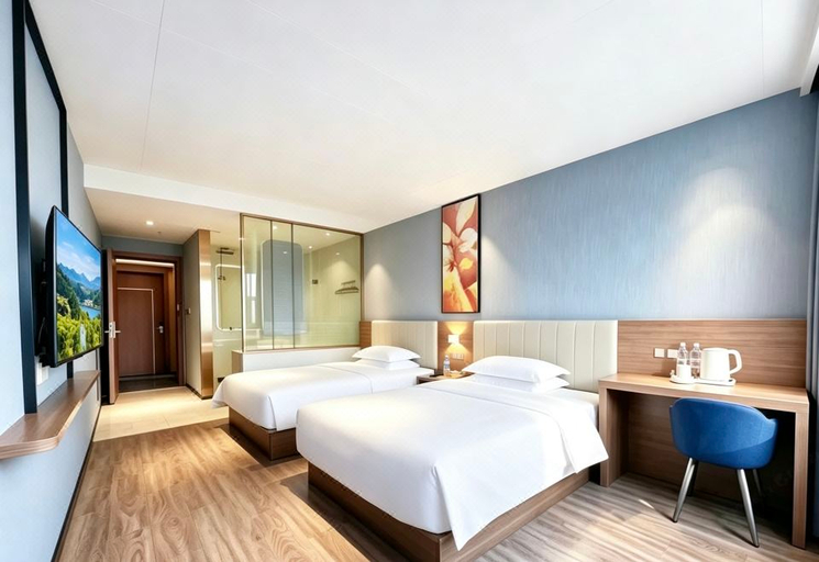 Bedroom 2, 7 Days Premium Hotel (Chongqing Longtousi North Railway Station), Chongqing