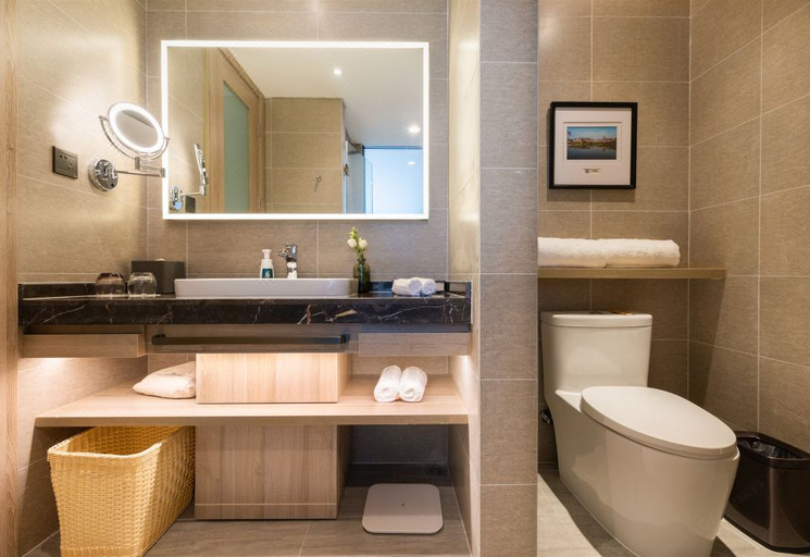 Bathroom 3, Atour Hotel Wuhan East Station Optical Valley High-Tech, Wuhan