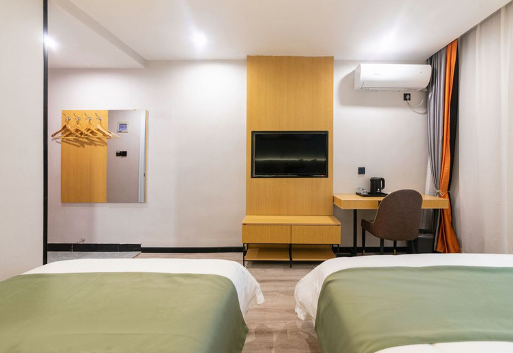 Bedroom 2, Tuke Shanglin Hotel (Heroshan Road Branch), Jinan