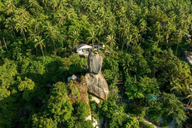 Aerial view 4, Villa Amour 3 Bedroom Spa Pool Near Beach, Ko Samui