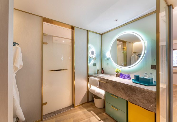 Bathroom 3, Mambat Manxin Hotel, Yangshe Old Street, Zhangjiagang, Suzhou