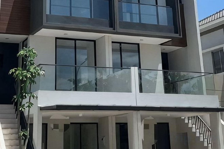Exterior detail, winner house, North Jakarta