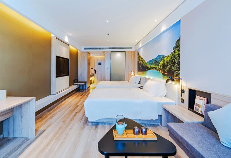 Bedroom 2, Atour Hotel Jiaxing South Lake, Jiaxing