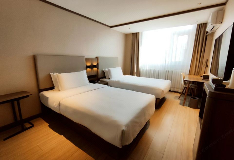 Bedroom 2, Hanting Hotel Qingdao Nanjing Road, Qingdao