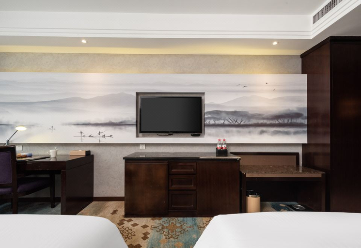 Bedroom 2, Wuhan Huihao Hotel (Jianghan Road Pedestrian St.Hankou Jiangtan Branch), Wuhan
