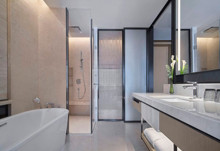 Bathroom 4, Fuzhou Marriott Hotel Riverside, Fuzhou