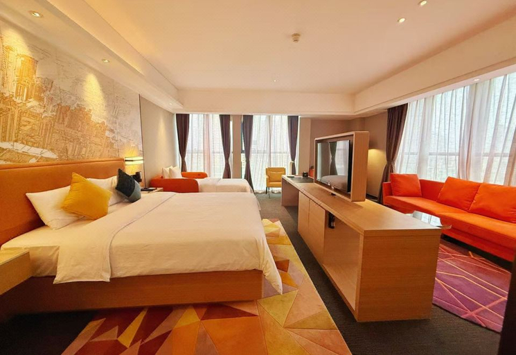 Bedroom 2, Hampton By Hilton Guangzhou Huadu, Guangzhou