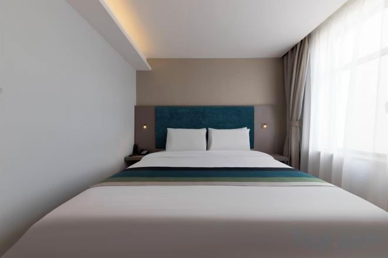 Bedroom 3, Homeinn Pebble Cloud Hotel (Baotou East Railway Station & Baotou Donghe Airport, Baotou