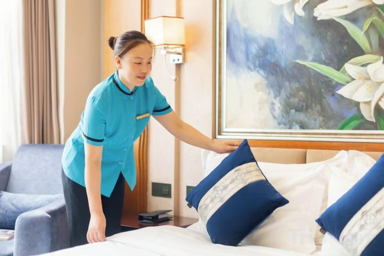 Bedroom, Jinyang Hotel (Exhibition Center Store)), Guiyang