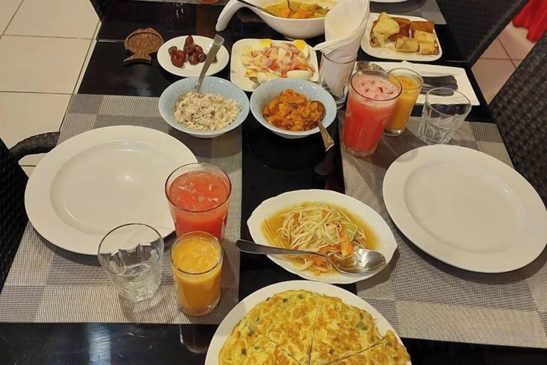 Breakfast meal, Beach Grand and Spa Male, Malé