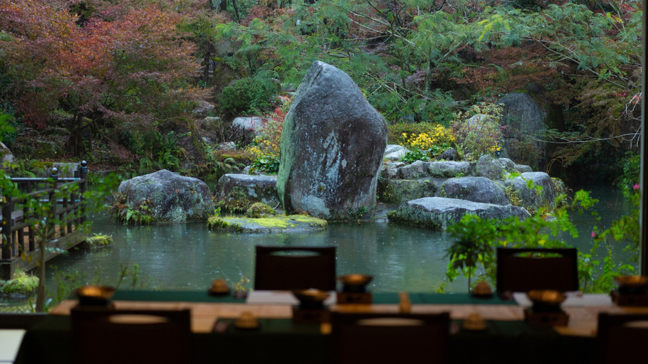 Dining, Akizukionsen Ryoteiryokan Seiryuan, Asakura