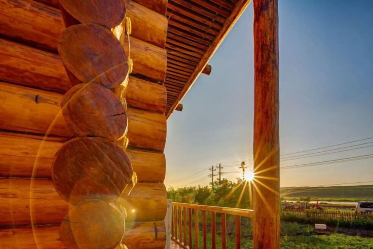 Exterior detail, Erguna Shiwei Radio & Tv Hotel, Hulunbuir