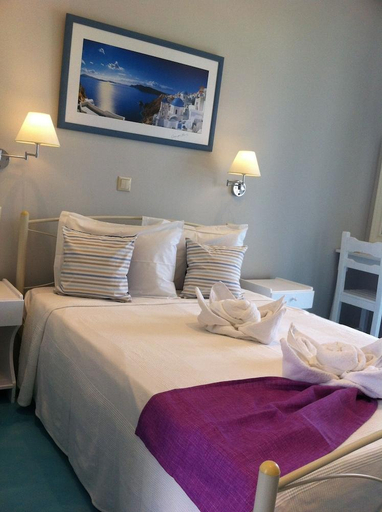 Bedroom 2, Nostos Beach Hotel, South Aegean