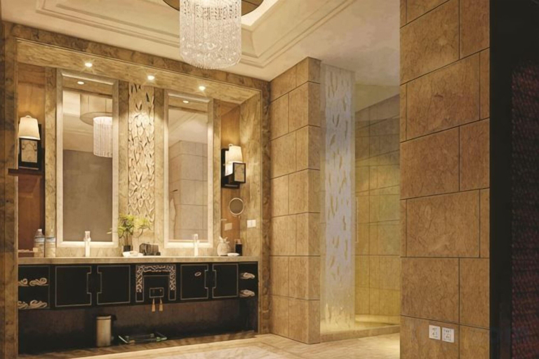 Bathroom 5, Huaxi Hotel, Qingdao
