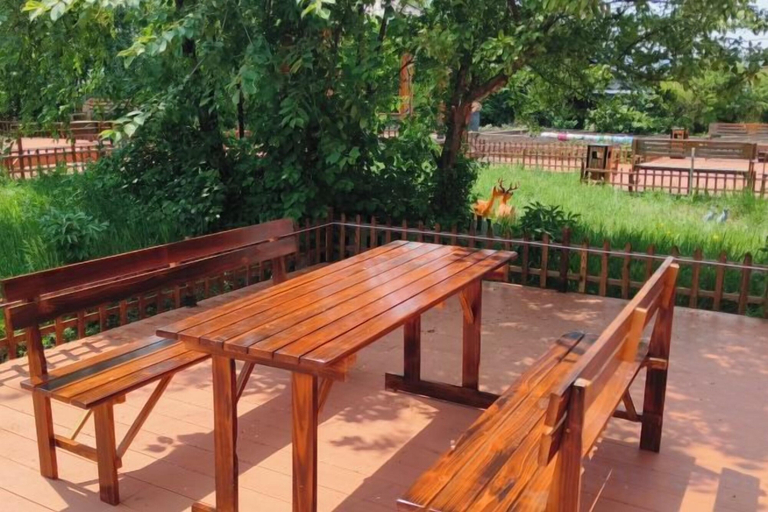 Outdoor dining 2, Erguna Shiwei Radio & Tv Hotel, Hulunbuir