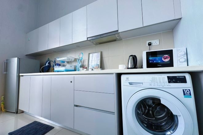 Interior 2, Doraemon @ Hyde Towel Duplex Fully AiCON 2BR, Shah Alam