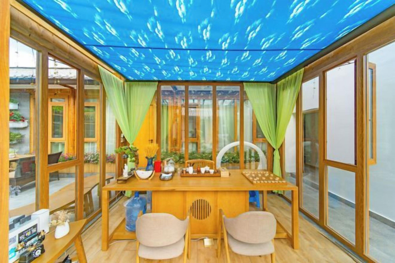 Interior 4, Anju·Rizhao Jinshan Designers' Panoramic Rooftop Cafe and Snow Mountain View, Lijiang
