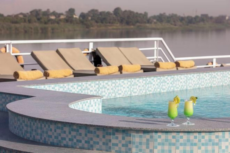 Pool, Jaz Celebrity Nile Cruise - Every Saturday from Luxor for 07 & 04 Nights, Luxor