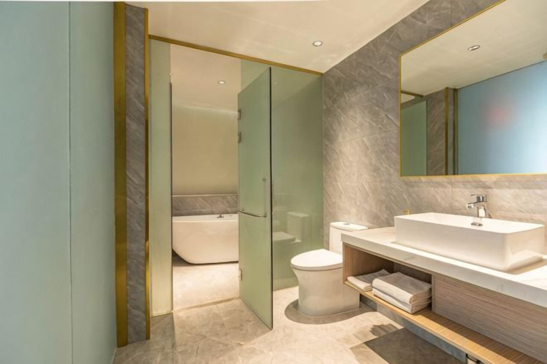 Bathroom, Oukai Hotel, Hangzhou