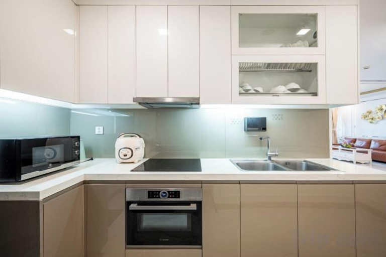 Private kitchen 3, Stellar Landmark 81 Apartment, Bình Thạnh
