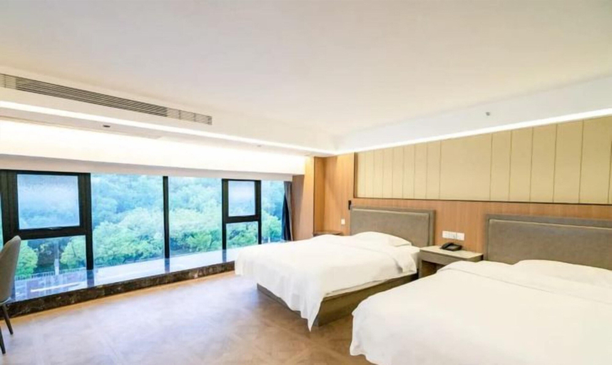 Bedroom, Yaqi Business Hotel Shanghai, Shanghai