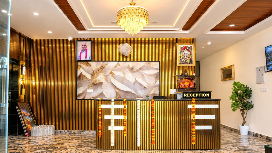 Reception, The Ora Hotel, Mathura
