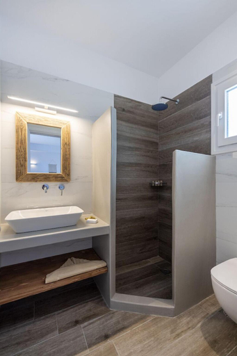 Bathroom 4, Drios Paros Luxury Hotel, South Aegean