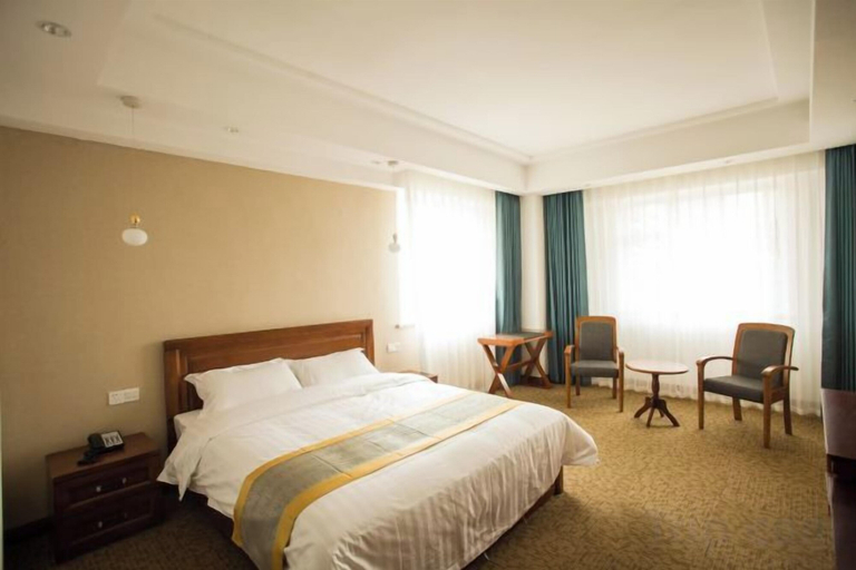 Bedroom 2, Jujia United Chain Hotel (Dandong Railway Station Store), Dandong