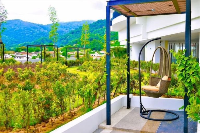 Property grounds 3, Luxury Seaview Landmark Homestay at Gurney, Penang Island
