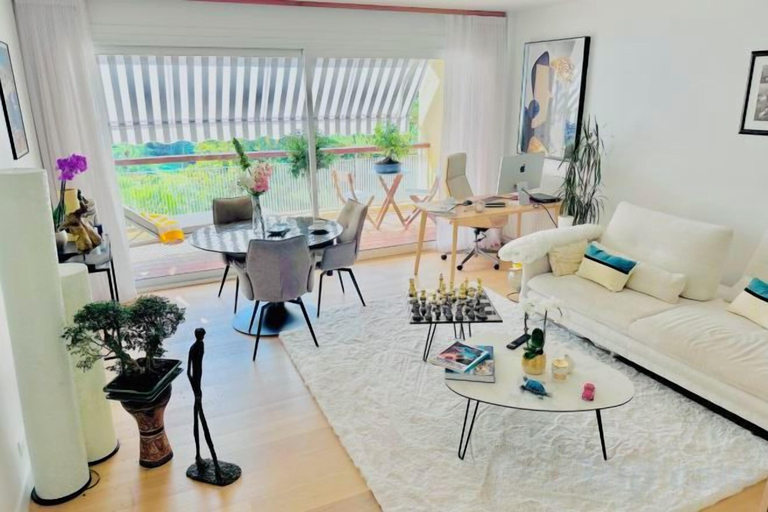 Living area, The Suite du Comte - Private Terrasse and Park View, Alpes-Maritimes
