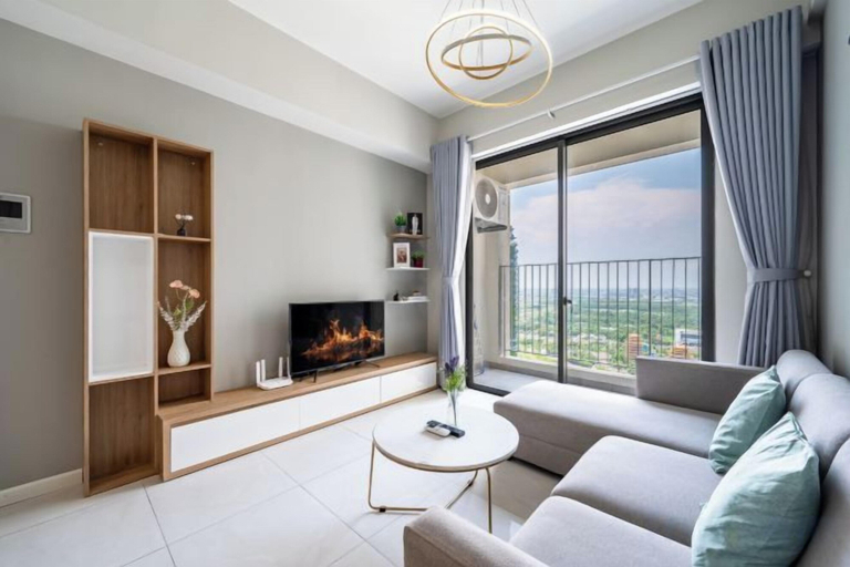 Living area 4, Stylish 2BR High-Rise Masteri An Phu City View, Ho Chi Minh City