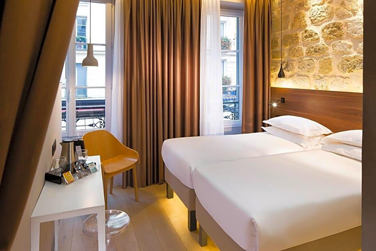 Bedroom 4, Hotel Cler, Paris