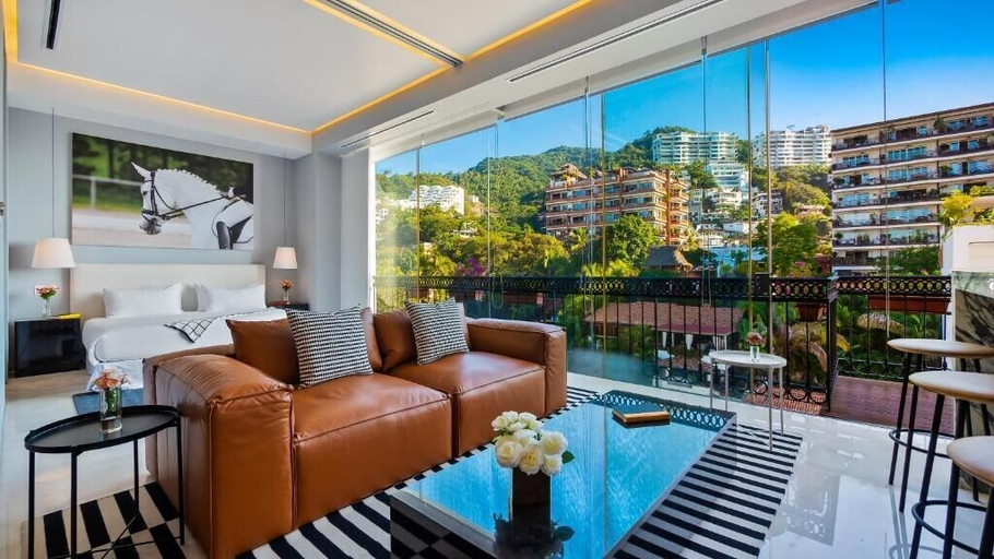 Living area 3, AlilaHolidays at PIER 57 Condominiums, Puerto Vallarta